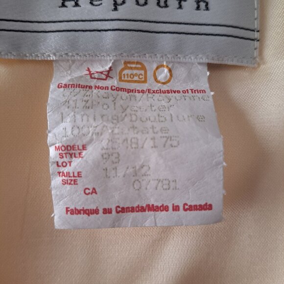 Women's Dress Vest with detailed embroidery stitch - vintage like new - Picture 7 of 11